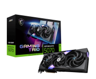 Karta graficzna MSI GeForce RTX 5070 Gaming Trio OC 12GB GDDR7 DLSS4